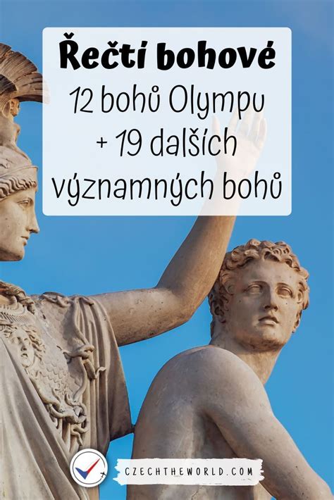 Řečtí bohové: 12 bohů Olympu + 19 dalších 